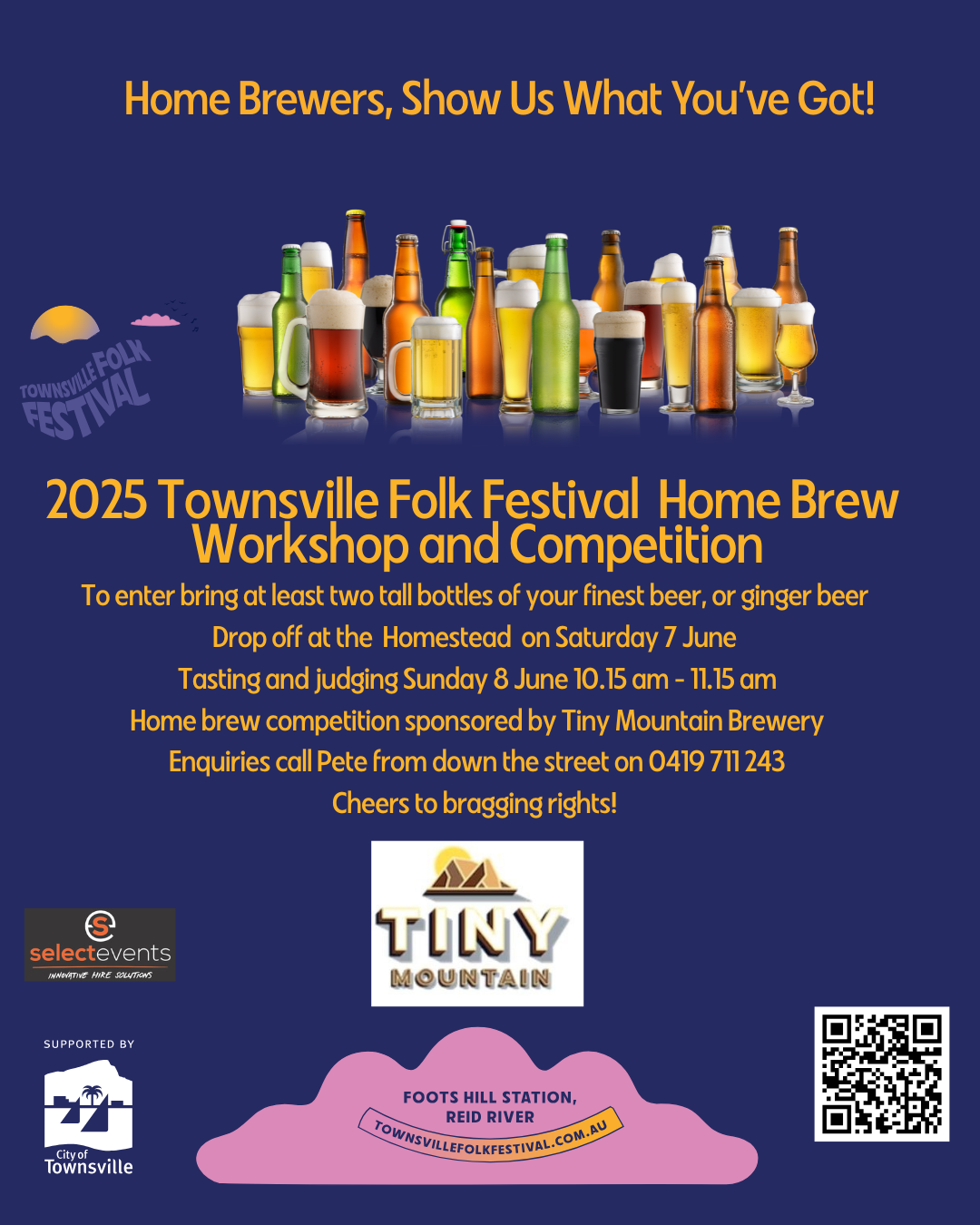 Townsville Folk Festival Homestead Homebrew Competition 2025