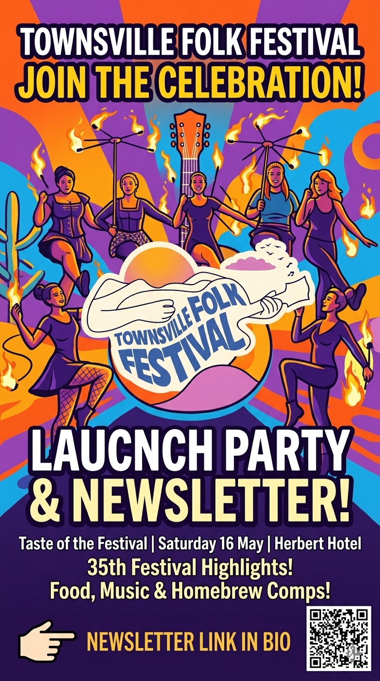 May 2026: One Month to Go—Global Food Feast & Launch Party Details!